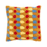 Villa Collection Styles Sierkussen 45 x 45 cm - Oranje/Rood - thumbnail