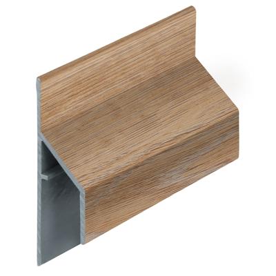 Keralit trim/kraal aansluitprofiel Natuur eiken (2810) (gevelbekleding)
