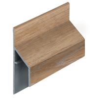 Keralit trim/kraal aansluitprofiel Natuur eiken (2810) (gevelbekleding) - thumbnail