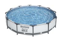 BESTWAY Steel Pro Max bovengronds zwembad - Rond - Diameter 366 x 76 cm, patroonfilter - thumbnail
