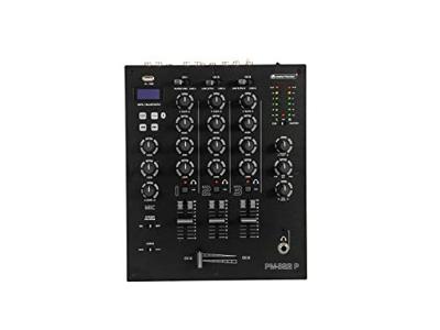 Omnitronic PM-322P 3-kanaals dj-mixer met BT en USB-speler