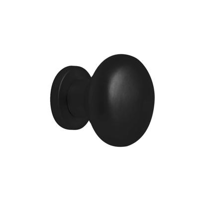 Hardbrass Voordeurknop Attival - puurzwart