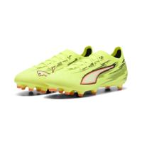PUMA Ultra 6 Pro Gras / Kunstgras Voetbalschoenen (MG) Neongeel Rood Zwart - thumbnail