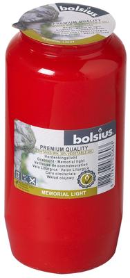 Bolsius herdenkingslicht rood Bolsius herdenkingslicht rood