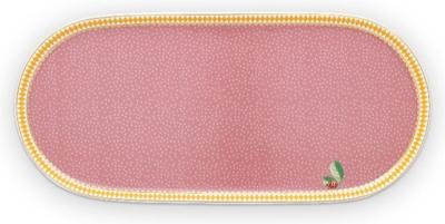 Pip Studio La Majorelle 25x12 cm melk en suikerhouder (Kleur: roze) Pip Studio La Majorelle 25x12 cm melk en suikerhouder (Kleur: roze)