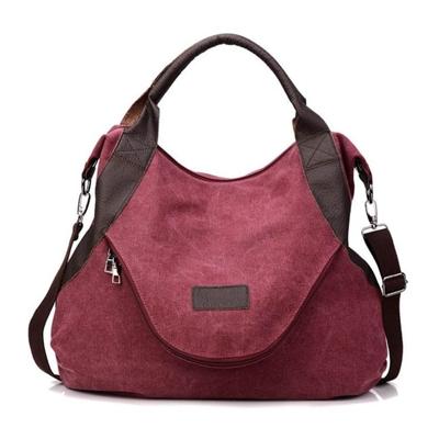 Eenvoudige vrouwen tas grote capaciteit tas reizen hand tassen voor vrouwen vrouwelijke handtas ontwerpers Schoudertas (rood) Eenvoudige vrouwen tas grote capaciteit tas reizen hand tassen voor vrouwen vrouwelijke handtas ontwerpers Schoudertas (rood)