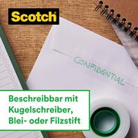 Scotch 7100026960 Plakband Scotch Magic 810 Mat (l x b) 33 m x 19 mm 8 stuk(s) - thumbnail