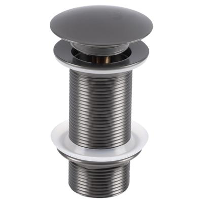 Wastafel Afvoerplug Differnz Pop Up Design 9.8 cm Gunmetal Wastafel Afvoerplug Differnz Pop Up Design 9.8 cm Gunmetal