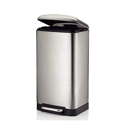 Kela Davino Pedaalemmer Silent Close 30 L - Zilver
