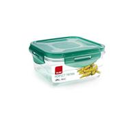 Hermetische Lunchtrommel Ibili 790408 Kristal 800 ml 15,5 x 15,5 x 7 cm Groen - thumbnail