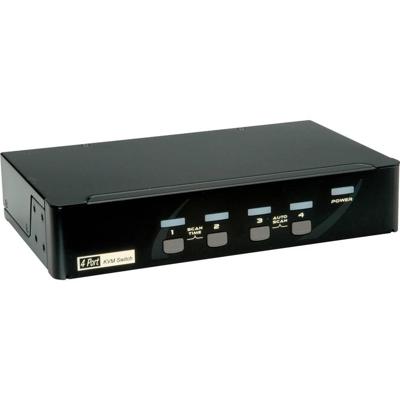 ROLINE DisplayPort USB 2.0 KVM Switch, 1 User - 4 PC ROLINE DisplayPort USB 2.0 KVM Switch, 1 User - 4 PC