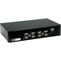 ROLINE DisplayPort USB 2.0 KVM Switch, 1 User - 4 PC - thumbnail