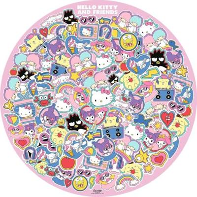 Ronde puzzel 500p Een wervelwind van zoetigheid / Hello Kitty