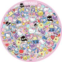 Ronde puzzel 500p Een wervelwind van zoetigheid / Hello Kitty - thumbnail