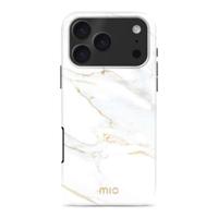 MIO White Marble Magsafe Compatible for iPhone 17 Pro Max - thumbnail