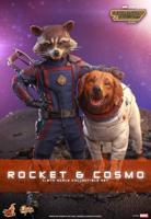 Guardians of the Galaxy Vol. 3 Movie Masterpiece Action Figuren 1/6 Rocket & Cosmo 16 cm - thumbnail