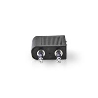 Nedis Mini-jack male (2x) naar mini-jack female stereo adapter - thumbnail
