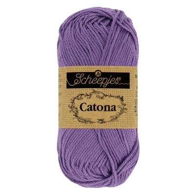 Scheepjes Catona 50g - 113 Delphinium - Haakgaren / Breigaren