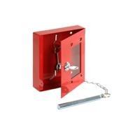 De Raat noodsleutelkast - nummer 4 - met glas en slagpen - thumbnail