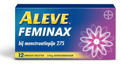 Aleve Feminax bij Menstruatiepijn Tabletten