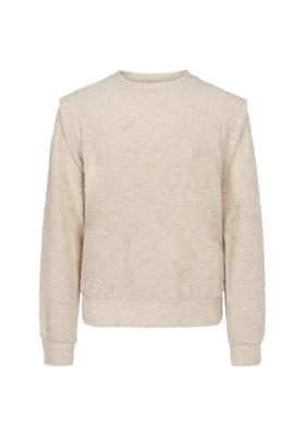 Sweater Carolla Terry Vis Sandystone
