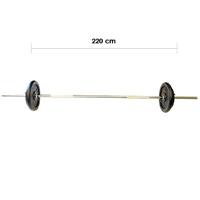 Halterstang 30 mm - Focus Fitness - 220 cm | 300 kg - thumbnail