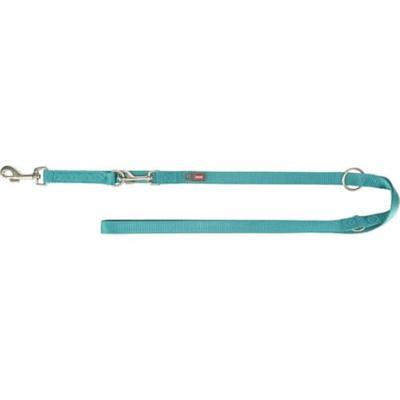 Trixie hondenriem premium verstelbaar aqua blauw