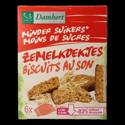 Damhert Zemelkoek minder suiker 150 Gram Damhert Zemelkoek minder suiker 150 Gram