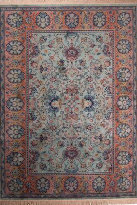 Dutchbone Vloerkleed 'Bid' 200 x 300cm, kleur Old Green