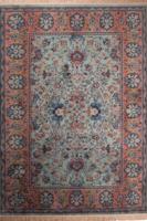 Dutchbone Vloerkleed 'Bid' 200 x 300cm, kleur Old Green - thumbnail