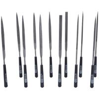 KS Tools 140.3050 Set naaldvijlen met kunststof heft, 12-delig Lengte 90 mm 1 stuk(s) - thumbnail