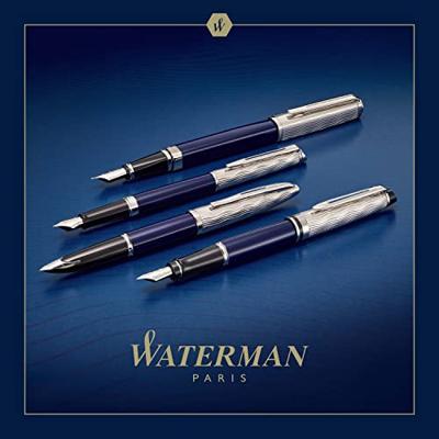 Waterman vulpen Carène 22, fijn, in giftbox, Blue CT