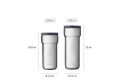 Mepal isoleerbeker Ellipse 475 ml - nordic pink rvs