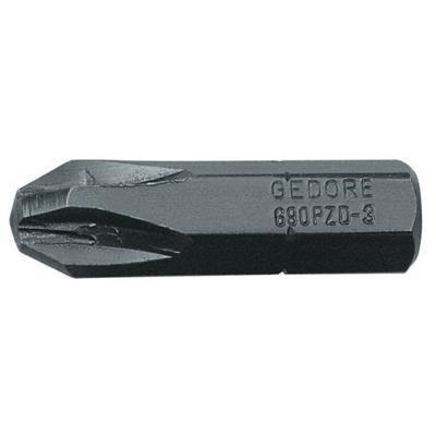 Gedore Bit 1/4" PZ2 10st. - 6552870