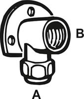 Cornat Knelkoppeling/Ms Muurplaat 1/2Vx18 - TEC584417 - thumbnail