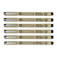 Sakura • pigma micron fineliner promotie set 4+2 gratis - thumbnail