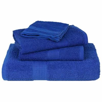 VidaXL Gastendoekjes 2 st 30x50 cm 360 g/m² 100% katoen blauw - thumbnail
