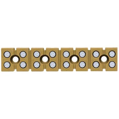 Weidmüller 1548120000 Klemstrook Schroeven Middelgeel 1 stuk(s)