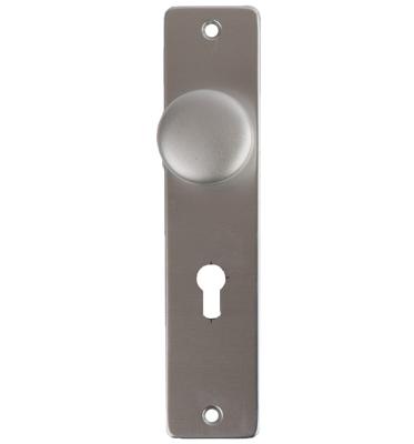 AMI kortschild met vaste knop (40mm) - cilindergat - PC55 - F1 - 318814