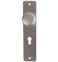 AMI kortschild met vaste knop (40mm) - cilindergat - PC55 - F1 - 318814 - thumbnail