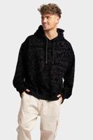 Versace Jeans Couture Graffiti Print Hoodie Heren Zwart - Maat S - Kleur: Zwart | Soccerfanshop - thumbnail