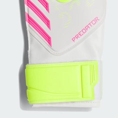 adidas Predator Training Keepershandschoenen Kids Wit Neongeel Roze adidas Predator Training Keepershandschoenen Kids Wit Neongeel Roze