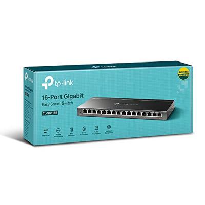 TP-Link TL-SG116E Switch Zwart