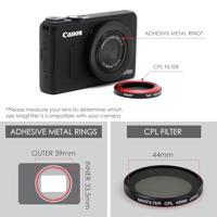 Carry Speed - Magfilter Polarizer Filter - 42 mm - Compacte Uitrusting - Geschikt voor Sony RX100/HX10/HX20/HX30V - thumbnail