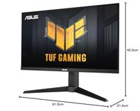 ASUS TUF Gaming VG27AQ3A 27 inch gaming monitor (QHD (2560x1440), 180Hz, Fast IPS, ELMB Sync, 1ms (GTG), Freesync Premium, G-Sync compatibel, variabele overdrive, 130% sRGB) - thumbnail