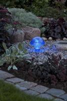 Led solarlamp assisi paddestoel blauw - thumbnail