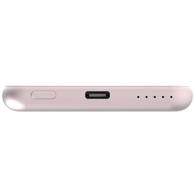 Verbatim Charge n Go Magnetic Wireless Powerbank 5000 mAh Fast Charge, Quick Charge 3.0, USB PD 3.0, Adaptive Fast Charge LiPo USB-C Pink