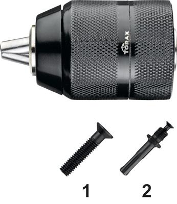 Phantom boorkop 1.5-13mm 1/2x20UNF zelfspan doorboor d ls/rs