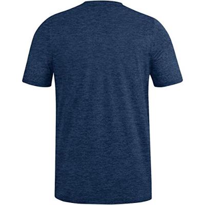 JAKO 6129 T-Shirt Premium Basics - Marine Gemeleerd - 3XL