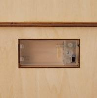 Small Foot - houten adventskalender woonkamer met lichtjes - thumbnail